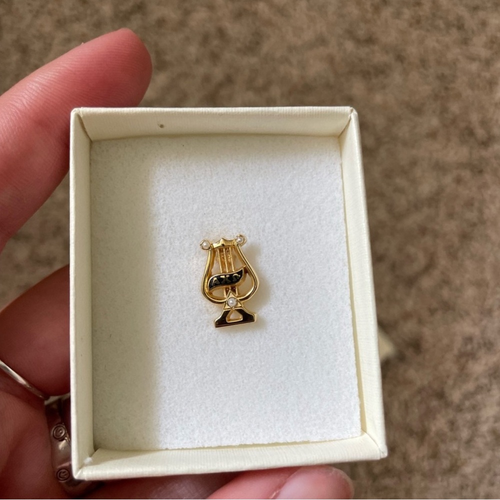 Alpha chi omega member pin